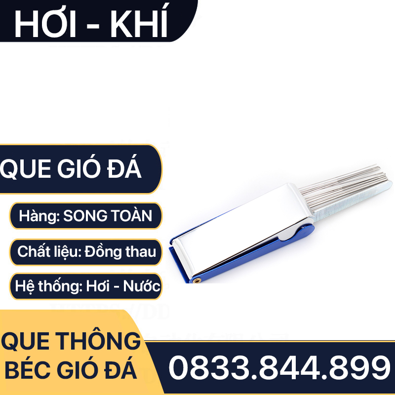 Bộ que thông béc gió đá, que vệ sinh đầu béc hàn gió đá