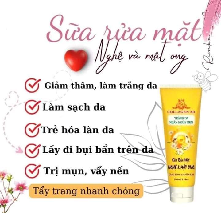 SỮA RỬA MẶT COLAGEN X3 hh hà nội