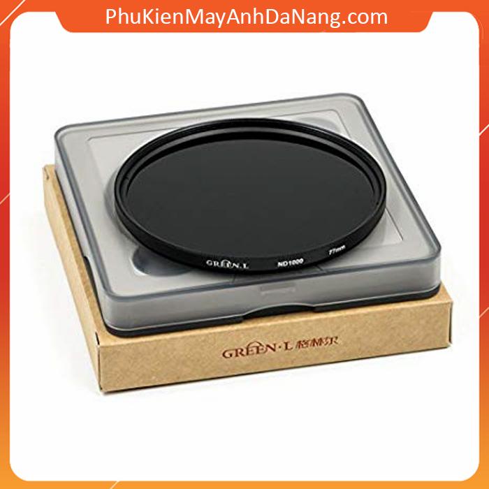 Filter GreenL ND2000 kính lọc ND2000 11 stop cỡ 52mm 58mm 77mm