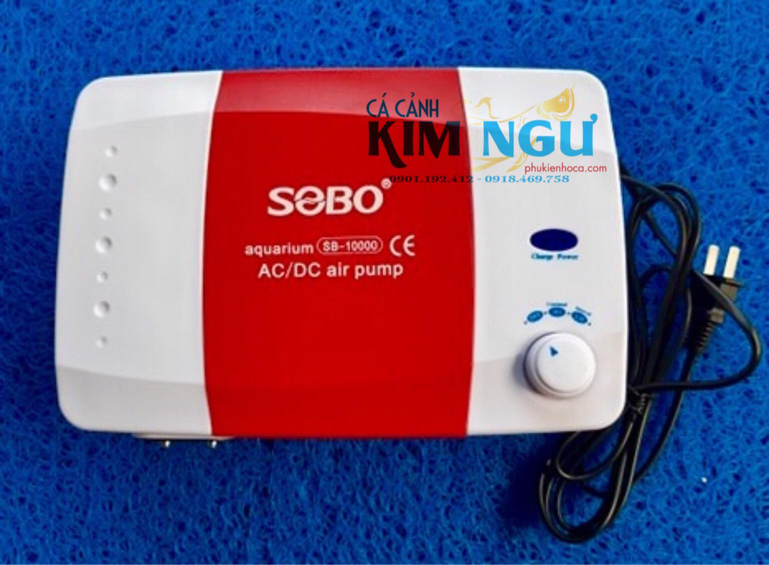Máy Oxy Hồ Cá Tích Điện SOBO SB 10000