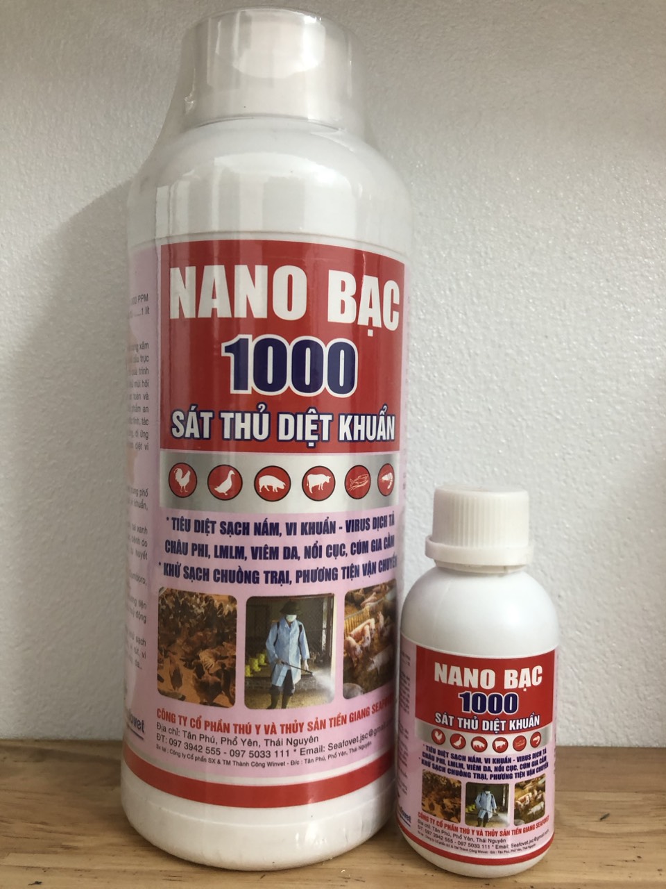 Nano bạc 100ml sát thủ diệt khuẩn