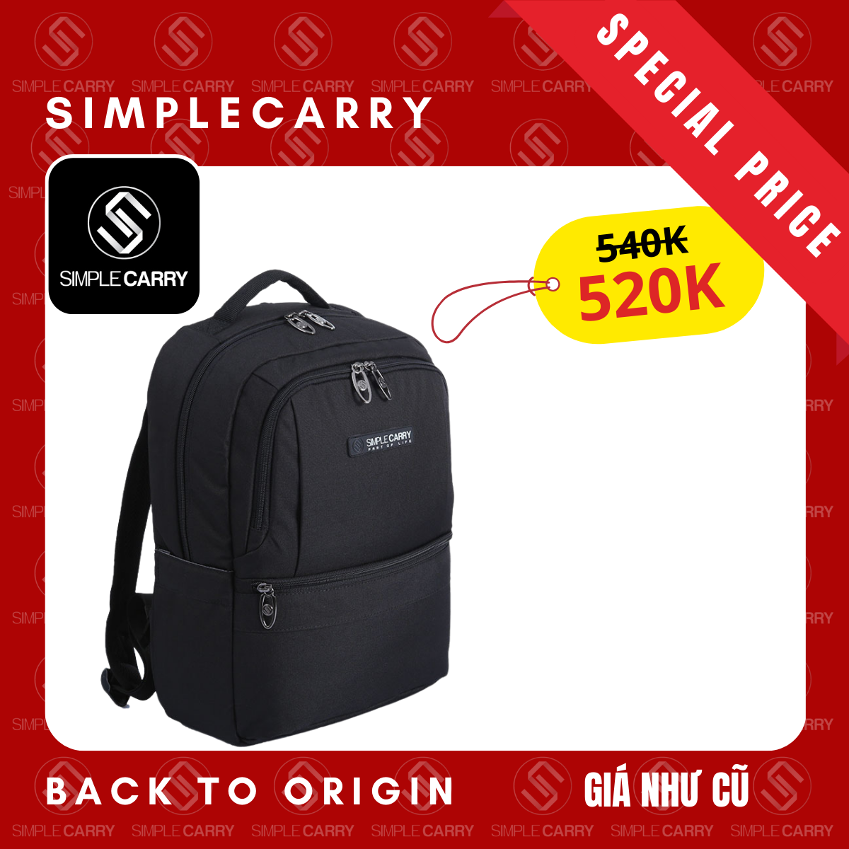 Balo Học Sinh, Sinh Viên SimpleCarry Issac 6