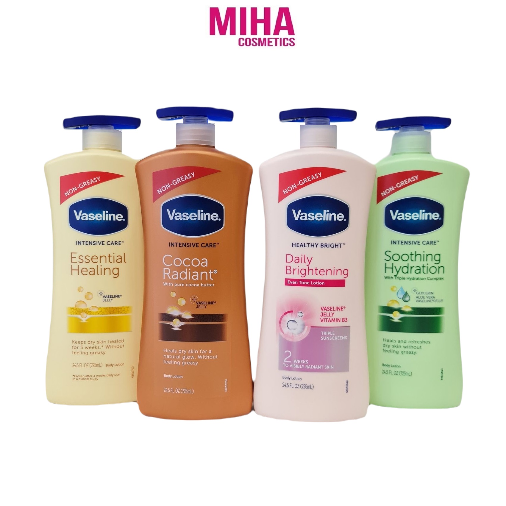 Sữa Dưỡng Thể VASELINE 725ml