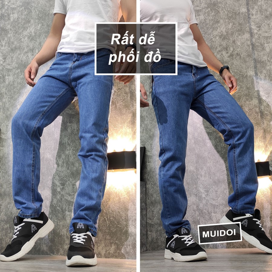 [HCM]Quần jean nam Muidoi Q61 (Xanh đen)