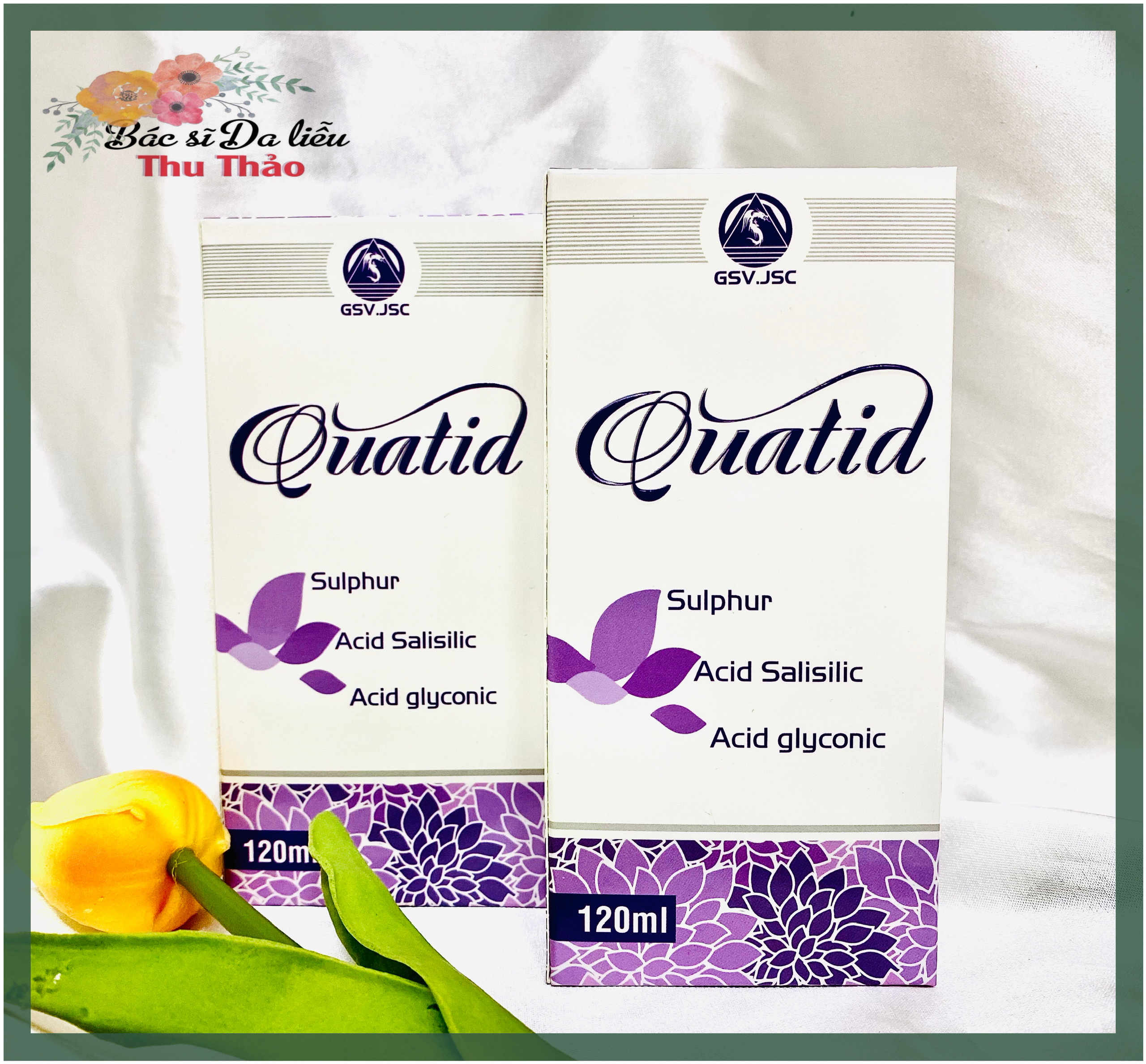 [HCM][120mL] Sữa rửa mặt QUATID dành cho da dầu mụn
