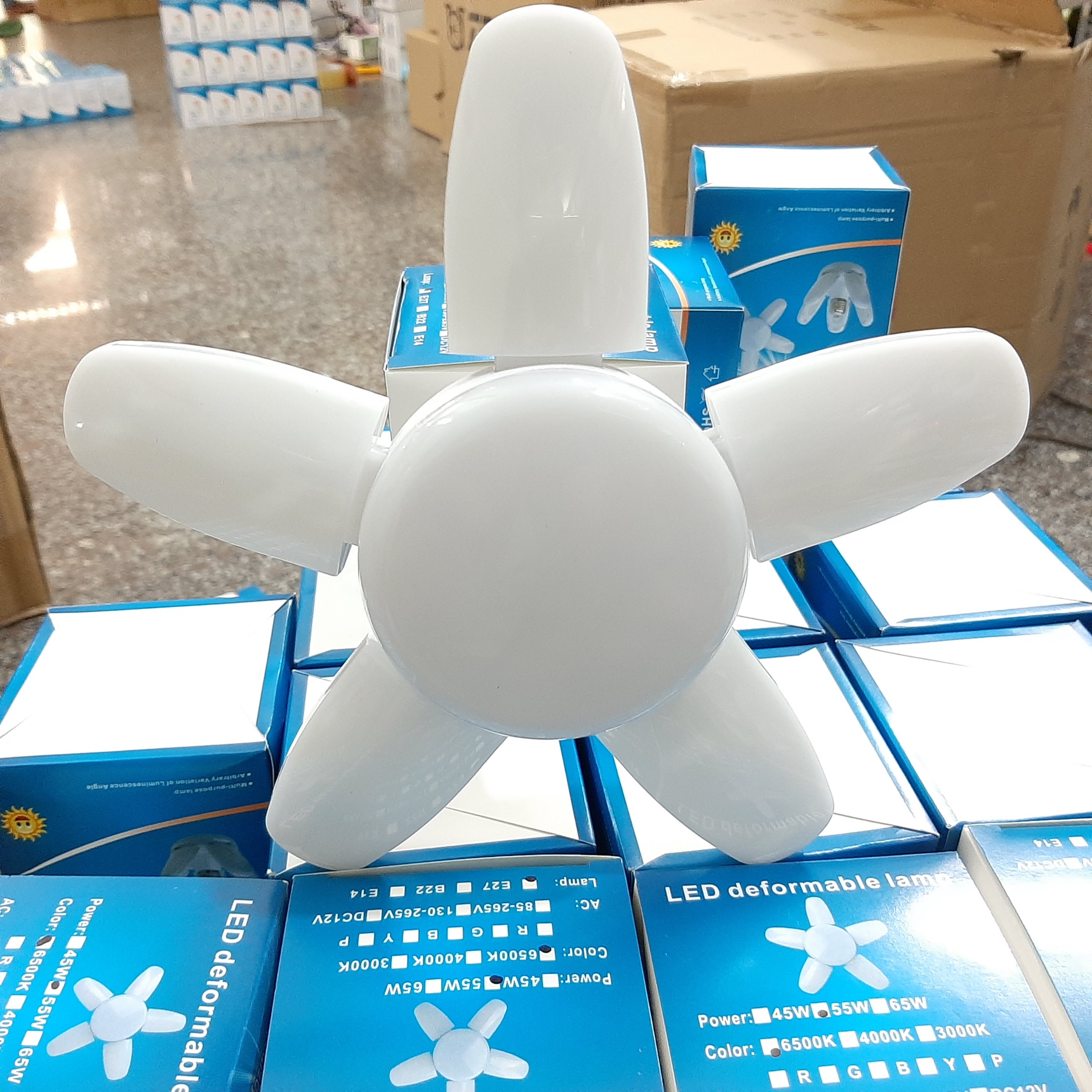 Bóng đèn 5 cánh bản mini 55w
