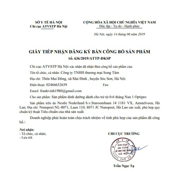 [Date 2022]Sữa Bột Nan Nga 800gr