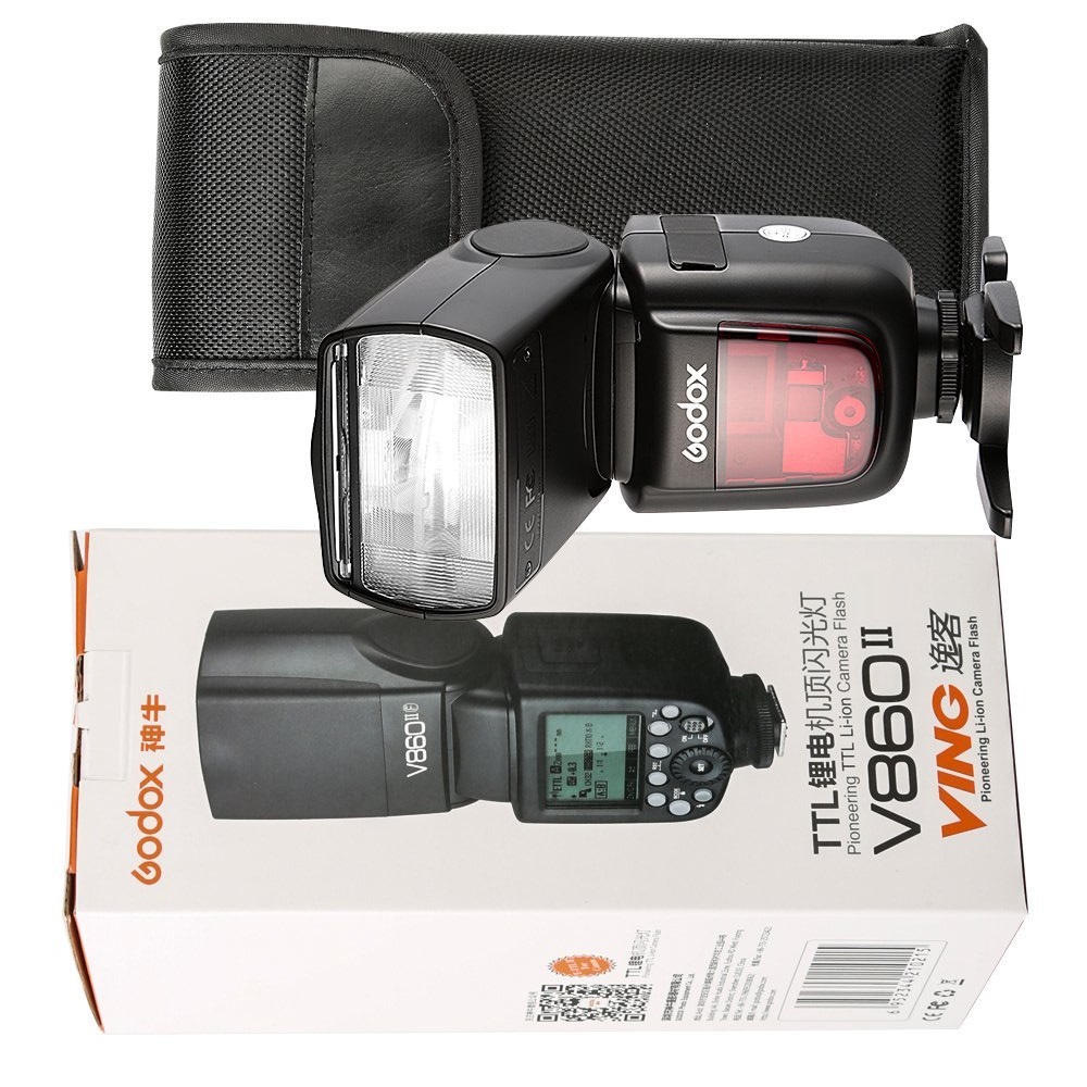 [FreeshipMAX] [Trả góp 0%]Flash Godox V860 II TTL for Ca/Ni/S