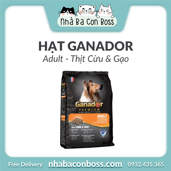 [400g] Hạt Ganador Adult Cho Chó