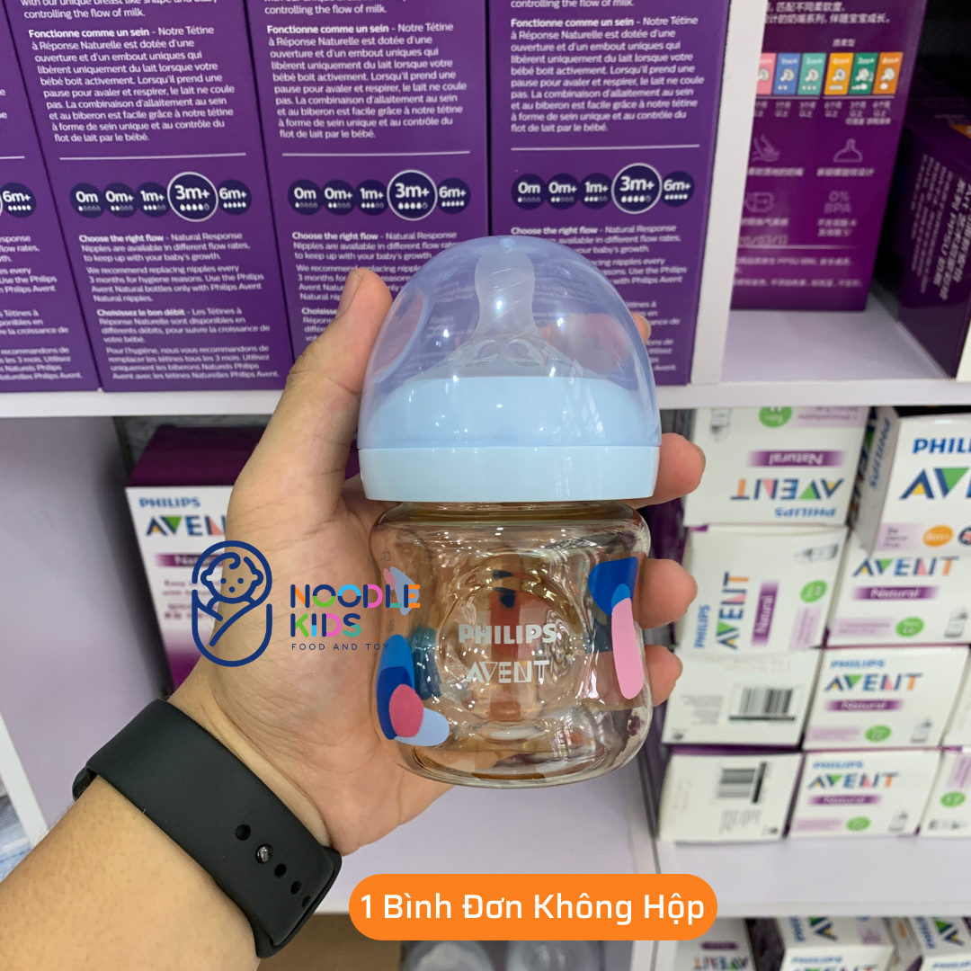 Bình sữa Philips Avent PPSU thiết kế tự nhiên 125ml