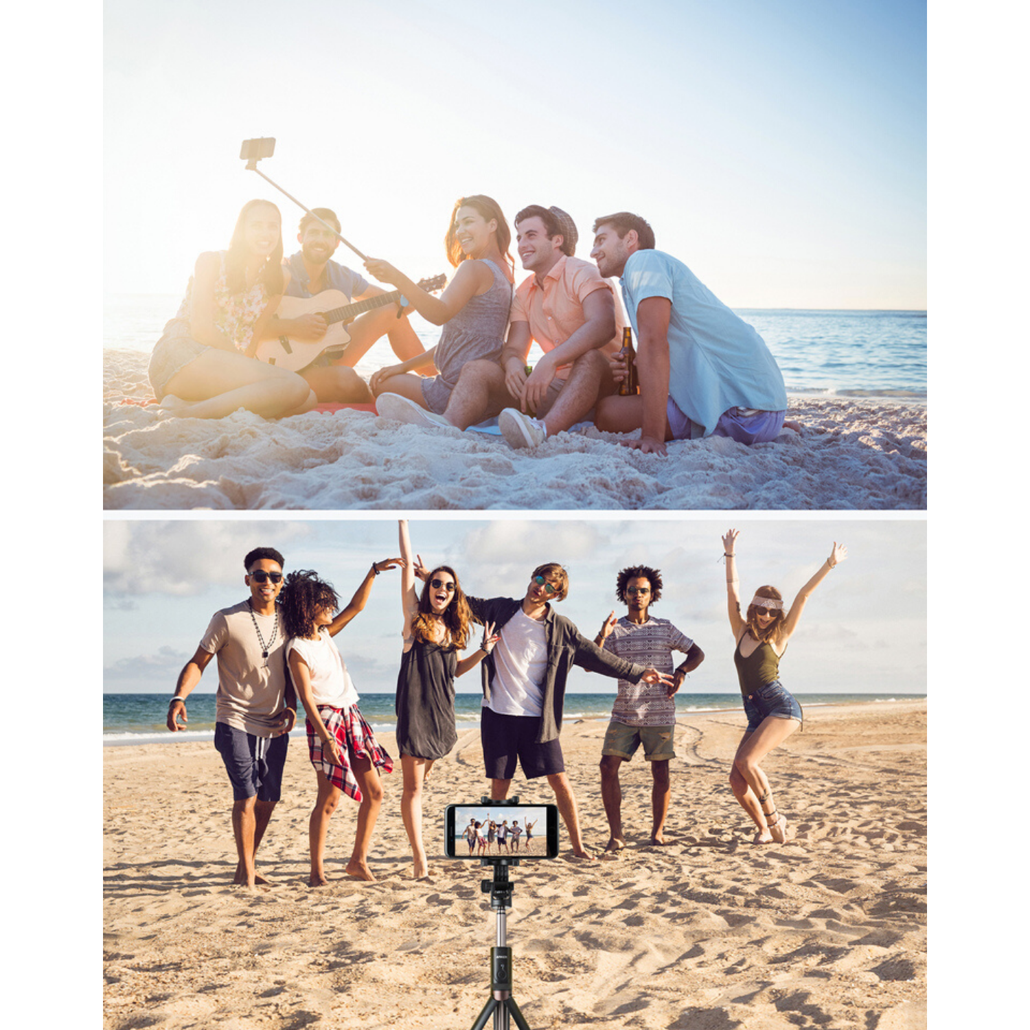 Gậy Chụp Ảnh Selfie Bluetooth Anker, không dây - A7163