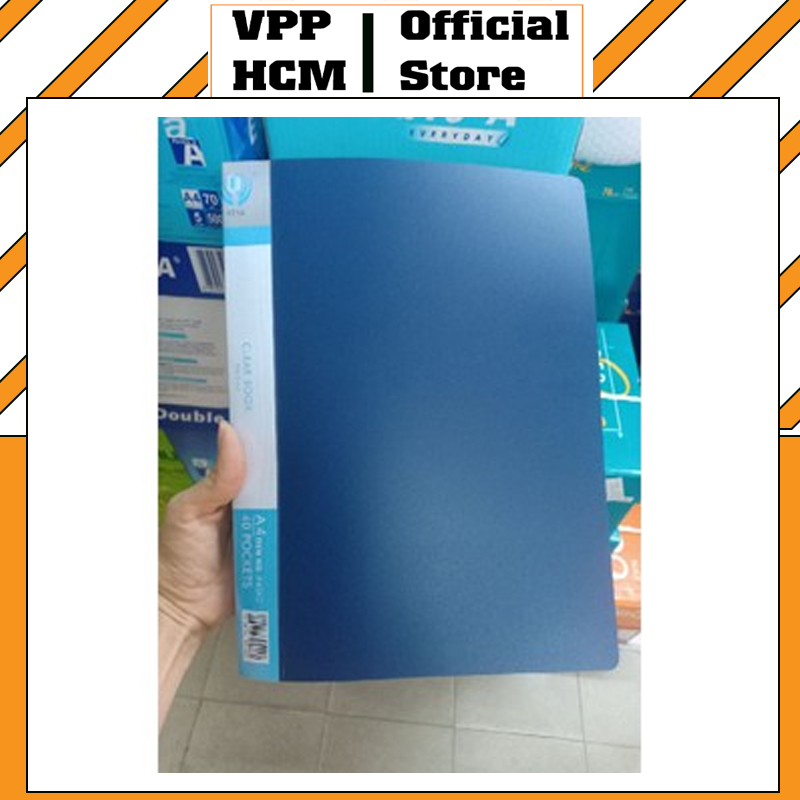 Bìa nhựa đục 20 lá a4-file lá đựng tài liệu-bìa nhiều lá