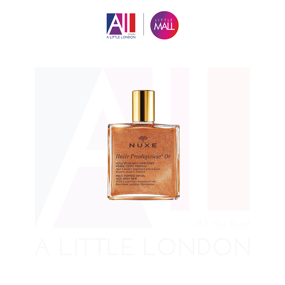 Dưỡng da, Dưỡng tóc Nuxe Huile Prodigieuse Or - 10ml (Bill Anh)