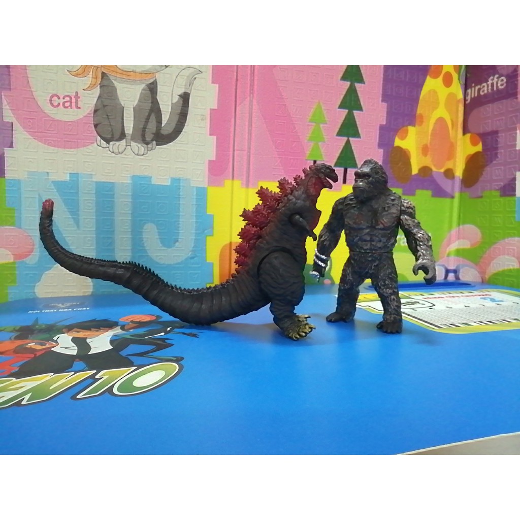 Combo 2 mô hình Godzilla & King Kong