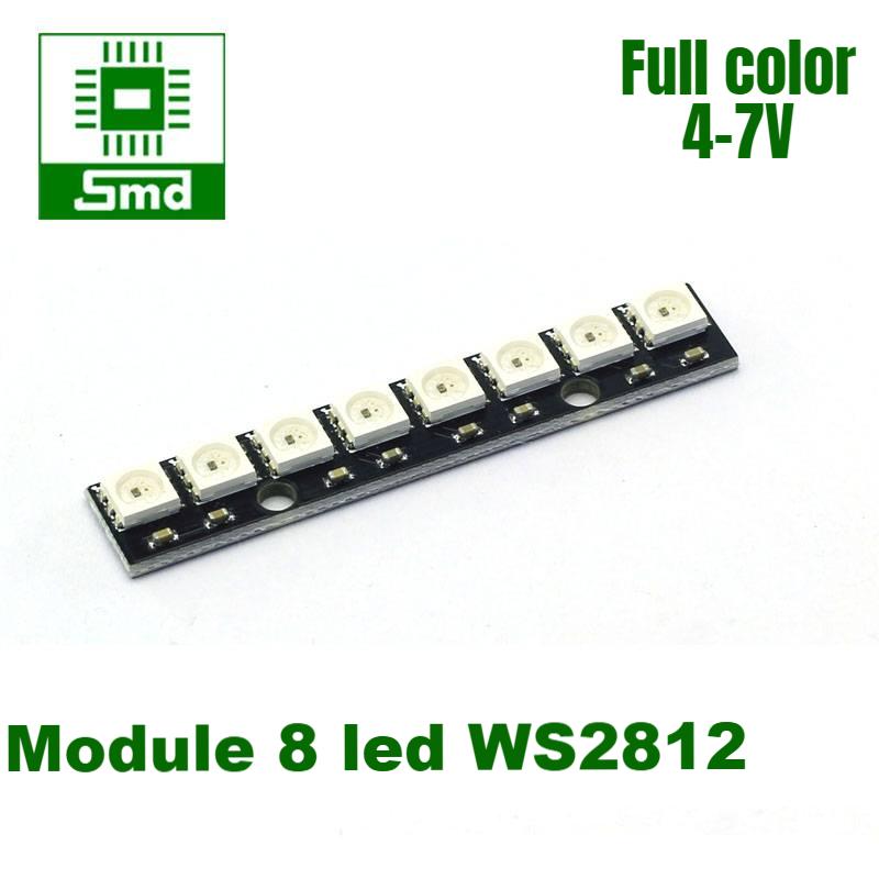 Module 8 Led RGB WS2812 (Thẳng)