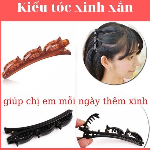 [HCM]Kẹp tóc tạo kiểu thác nước cực kì dể thương