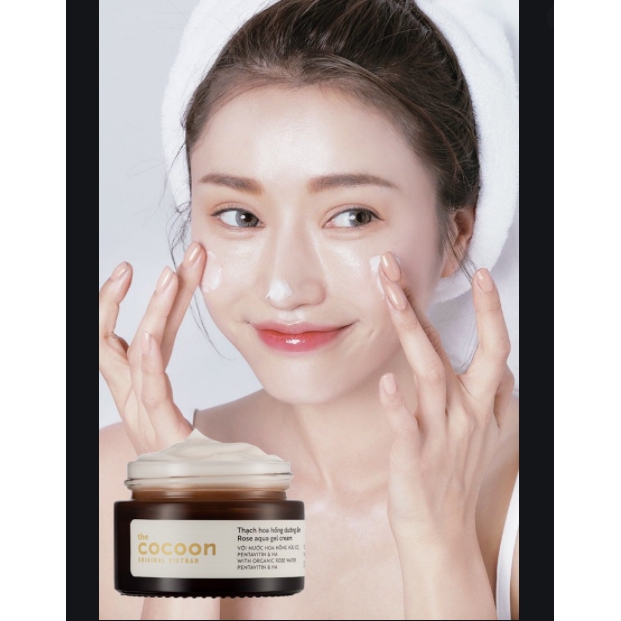 Thạch Hoa Hồng Dưỡng Ẩm Cocoon 30Ml