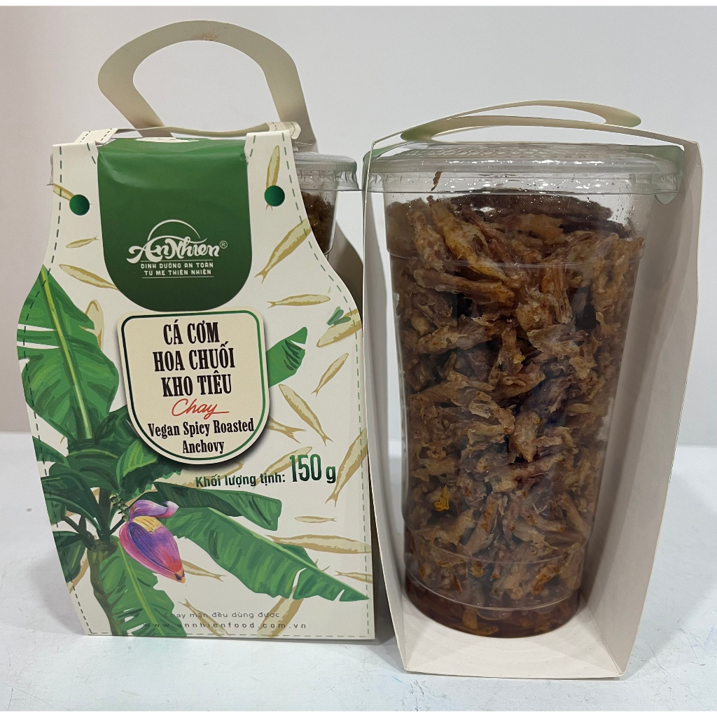Cá Cơm Hoa Chuối Chay An Nhiên 150g