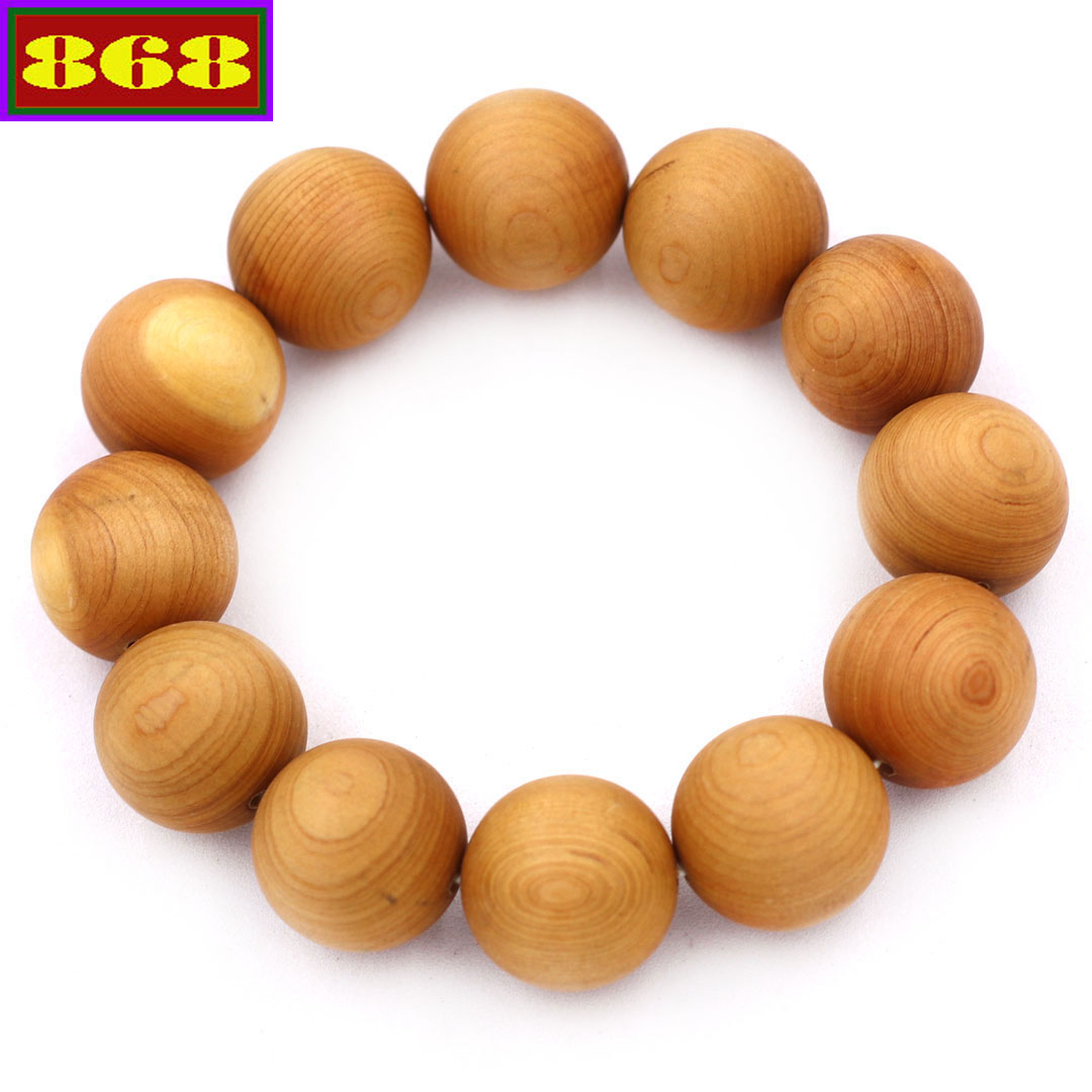 Chuỗi đeo tay gỗ ngọc am 20 ly - Vòng chuỗi đeo tay Size lớn