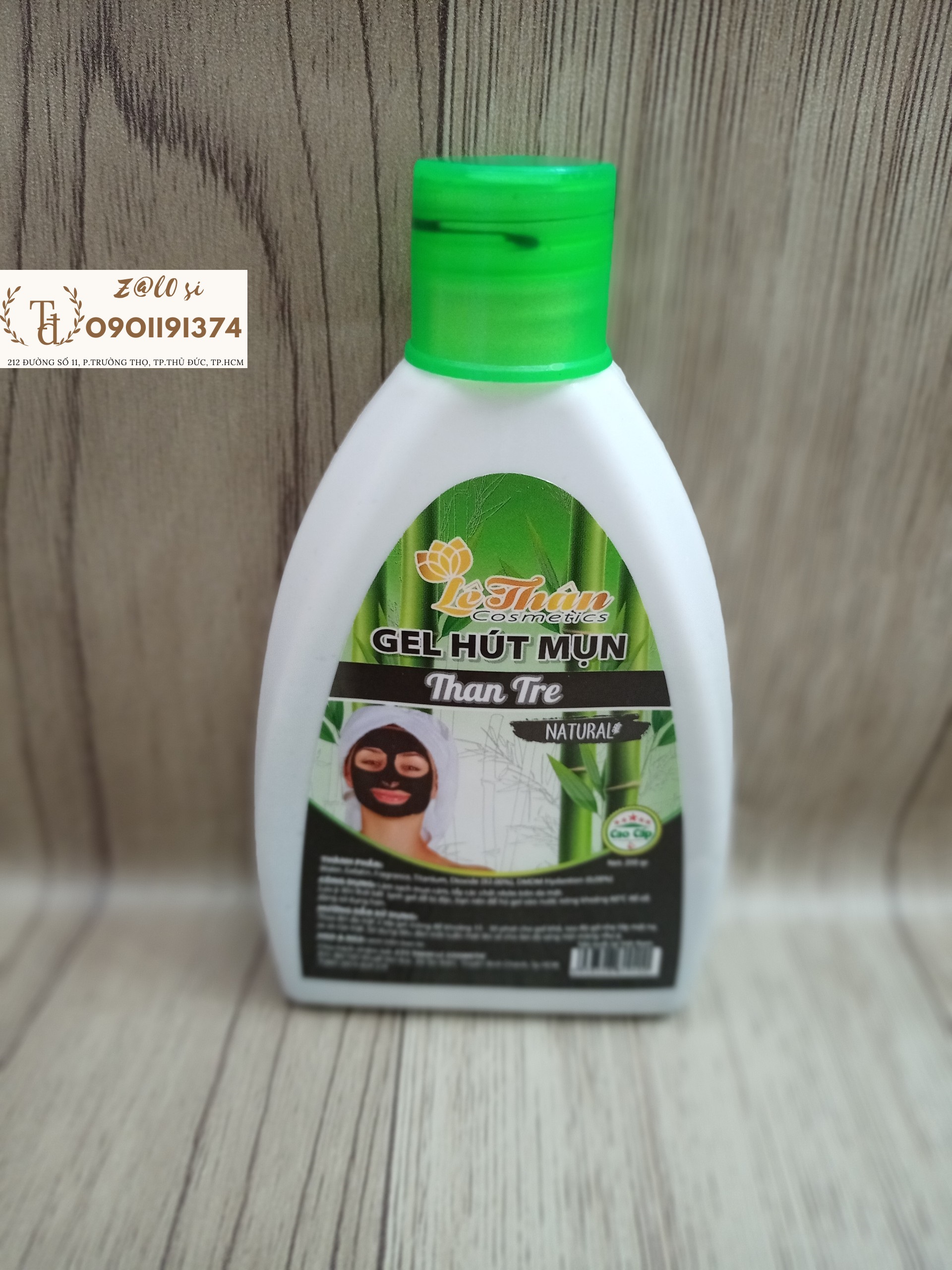 Gel lột mụn than tre chai 200gram 117 Thân Lê