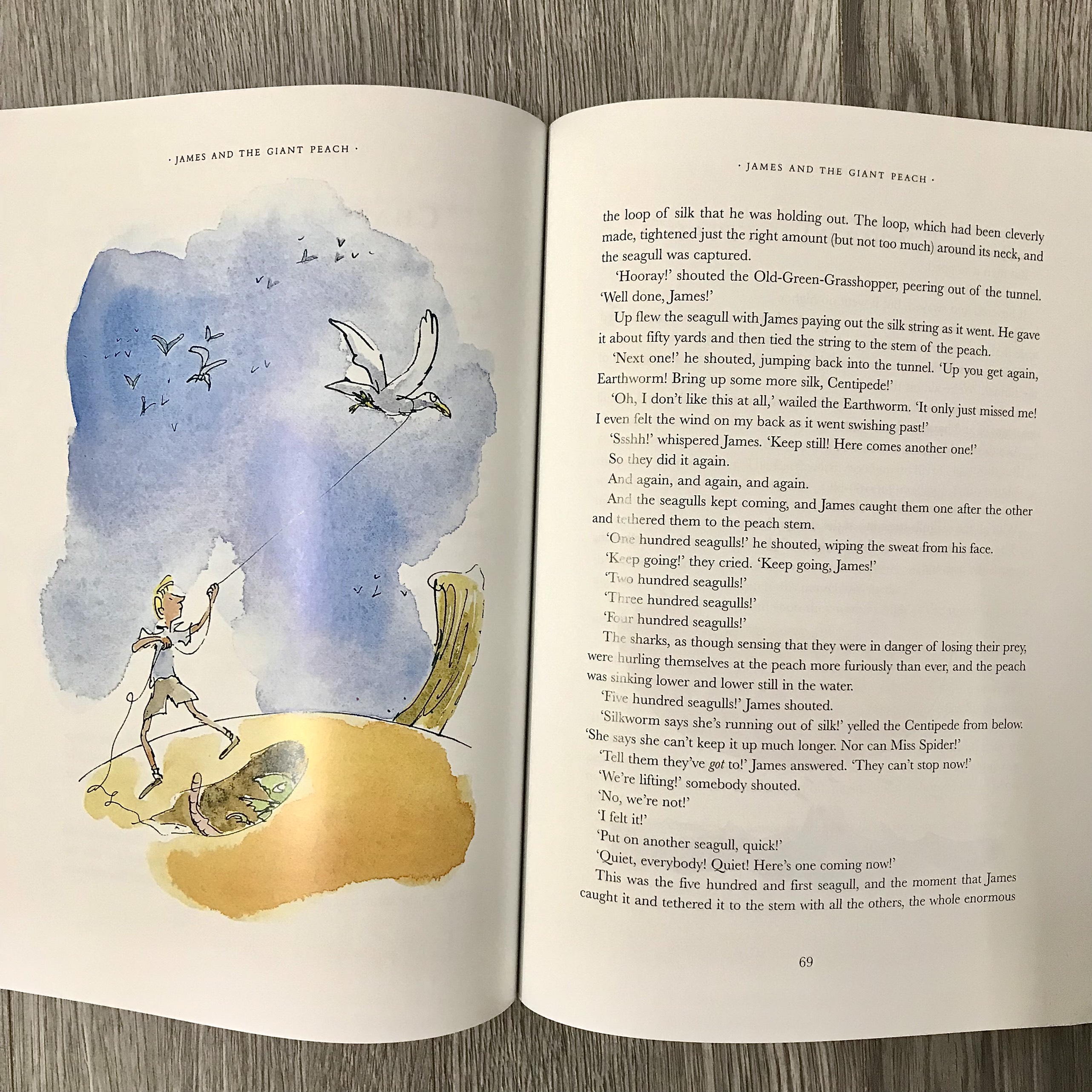 Roald Dahl size A4 - full color -18q