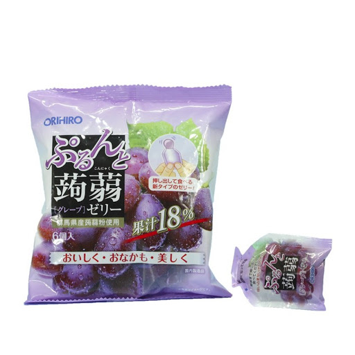 Thạch trái cây ORIHIRO - Nhật Bản - Nho tím