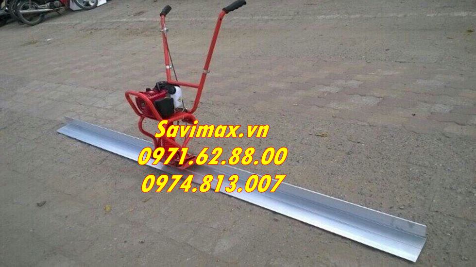 Máy đầm thước Honda GX35 kèm thước 2M