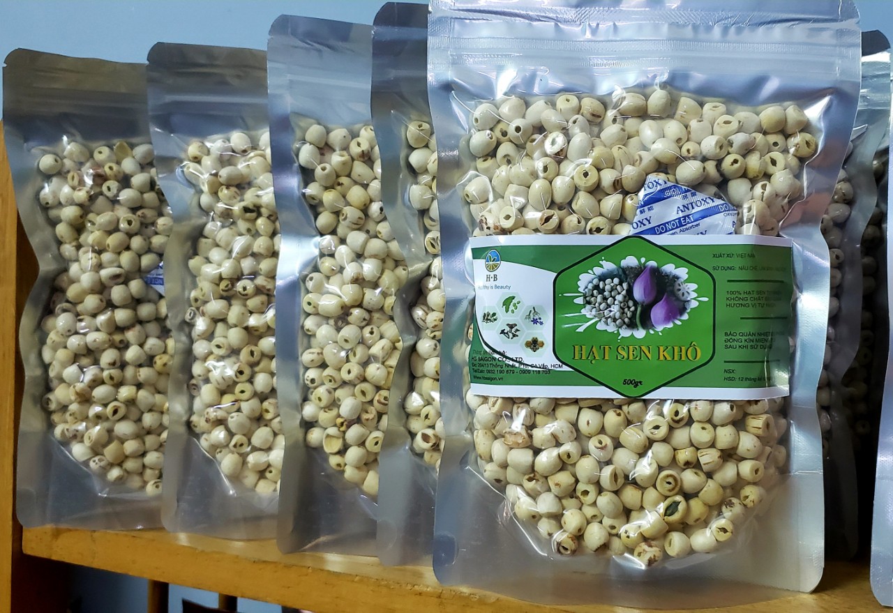 [HCM]Hạt Sen Khô - Đồng Tháp - 500g