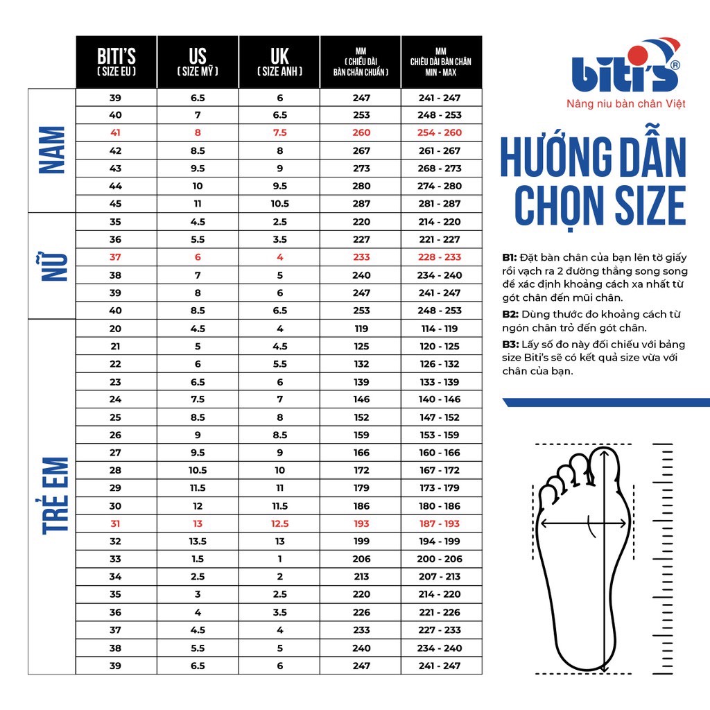 Sandal Bitis Nữ DTW07788 DEN