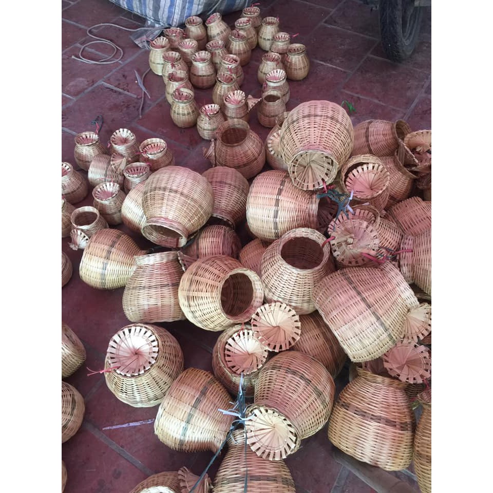 giỏ đựng cua cá đựng hoa hoặc trang trí decor