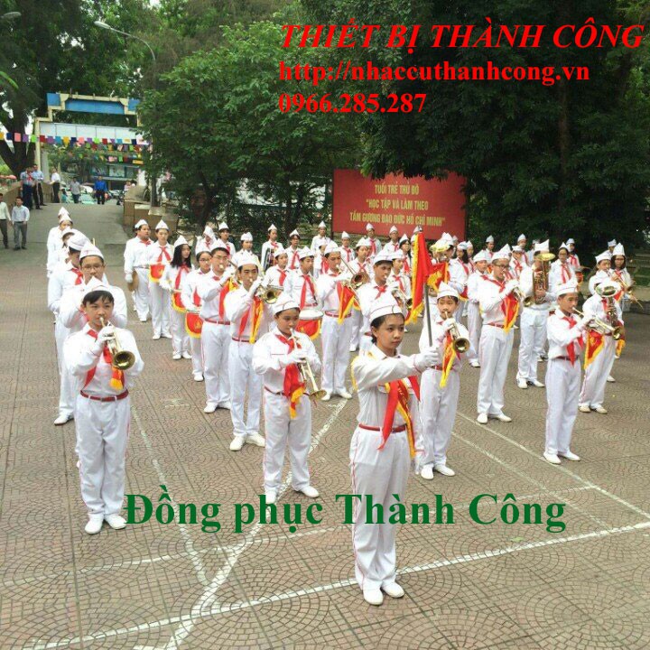 ĐỒNG PHỤC NGHI THỨC VÁY, quần áo nghi thức đội ( áo cộc tay + váy)