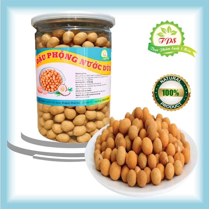 500g 300G đậu phộng da cá sấy nước cốt dừa thơm ngon