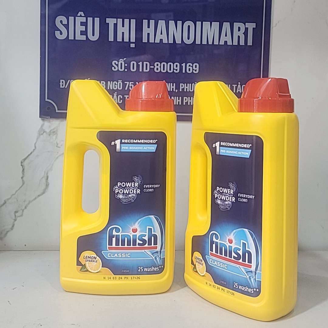Combo bột rửa chén finish 2kg hoặc muối rửa chén Finish 1.2kg hoặc Nước làm bóng Finish 800ml dùng cho máy rửa chén, bot rua chen finish, botruachen botruabat