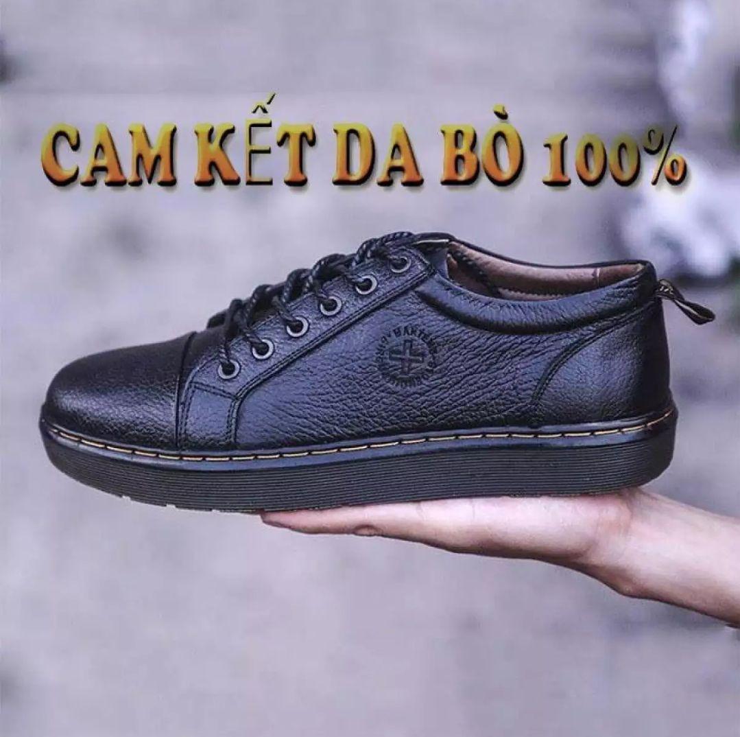 giầy đốc đế khâu tăng chiều cao hàng da bò cao cấp