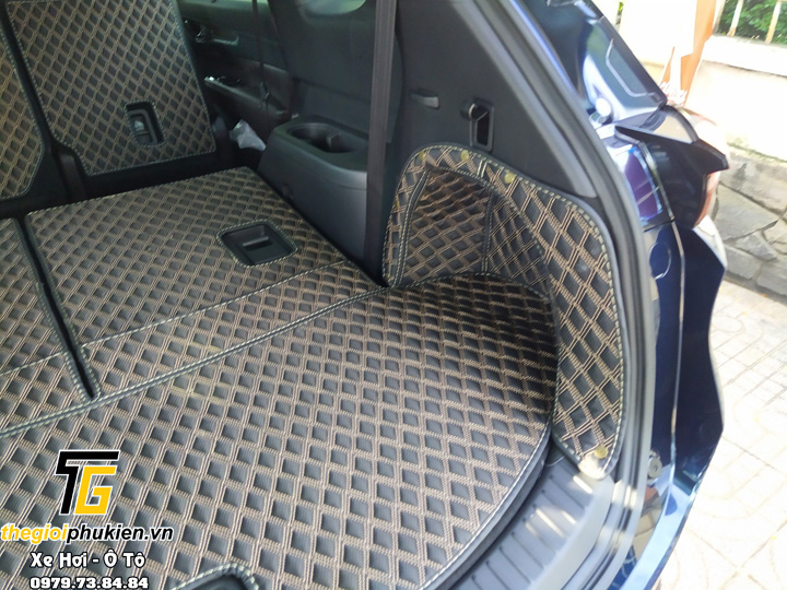 Lót cốp da 6D dành cho xe Mazda CX8, CX-8 full thành