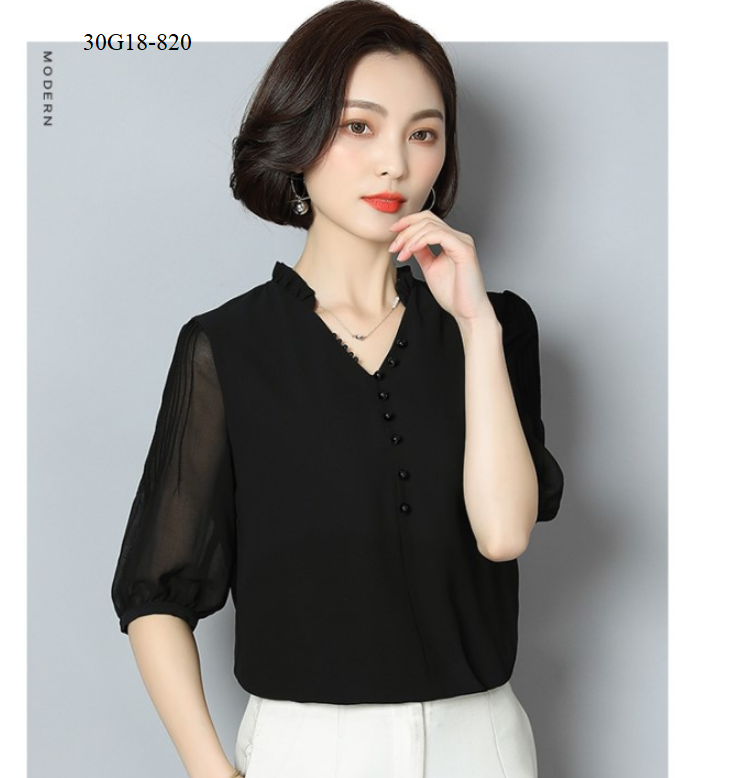 Áo kiểu tay lỡ thanh lịch
