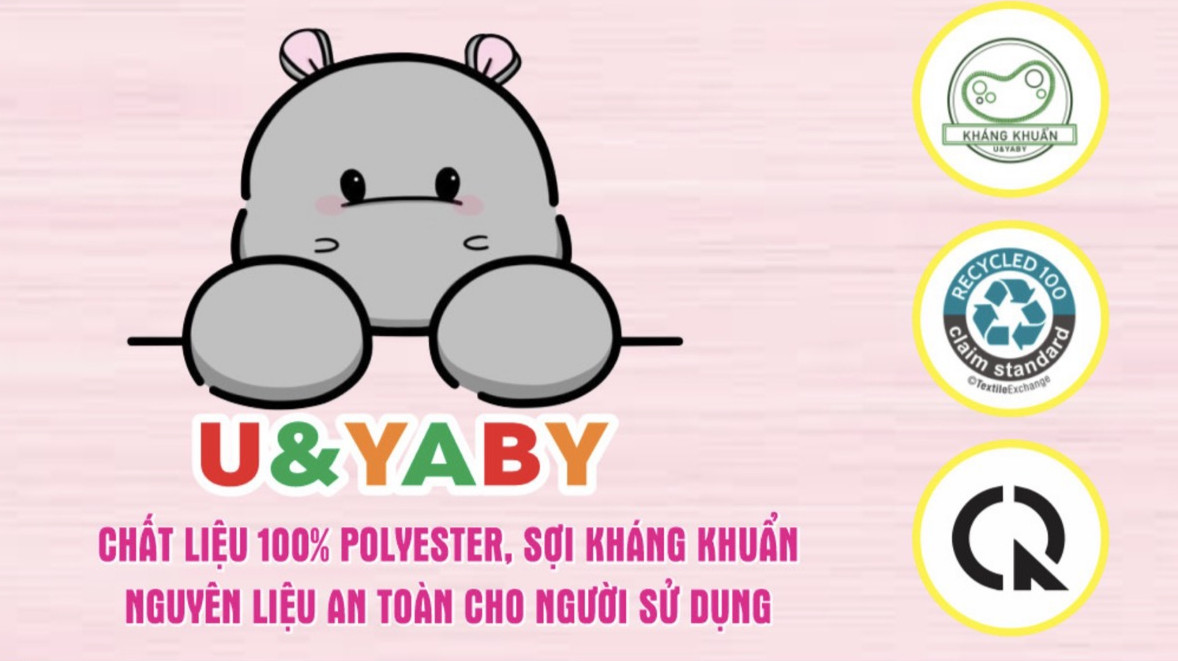 Thỏ Nhồi Bông U & YABY 043 (33cm)
