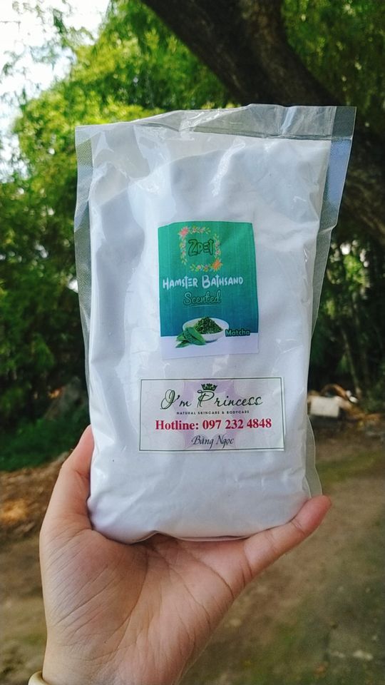 cát tắm hamsters 1kg thơm