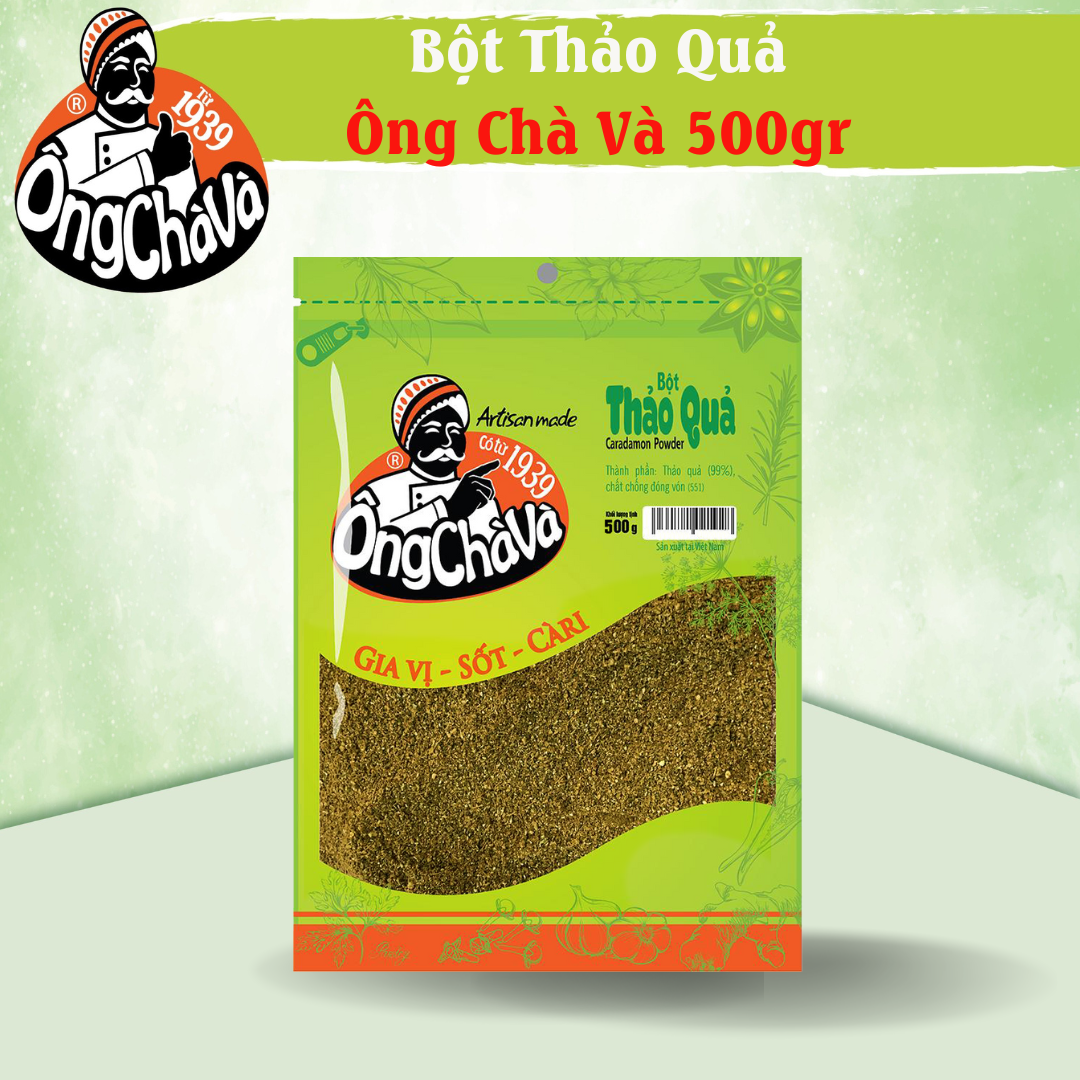 Ong cha va cardamon powder 500g