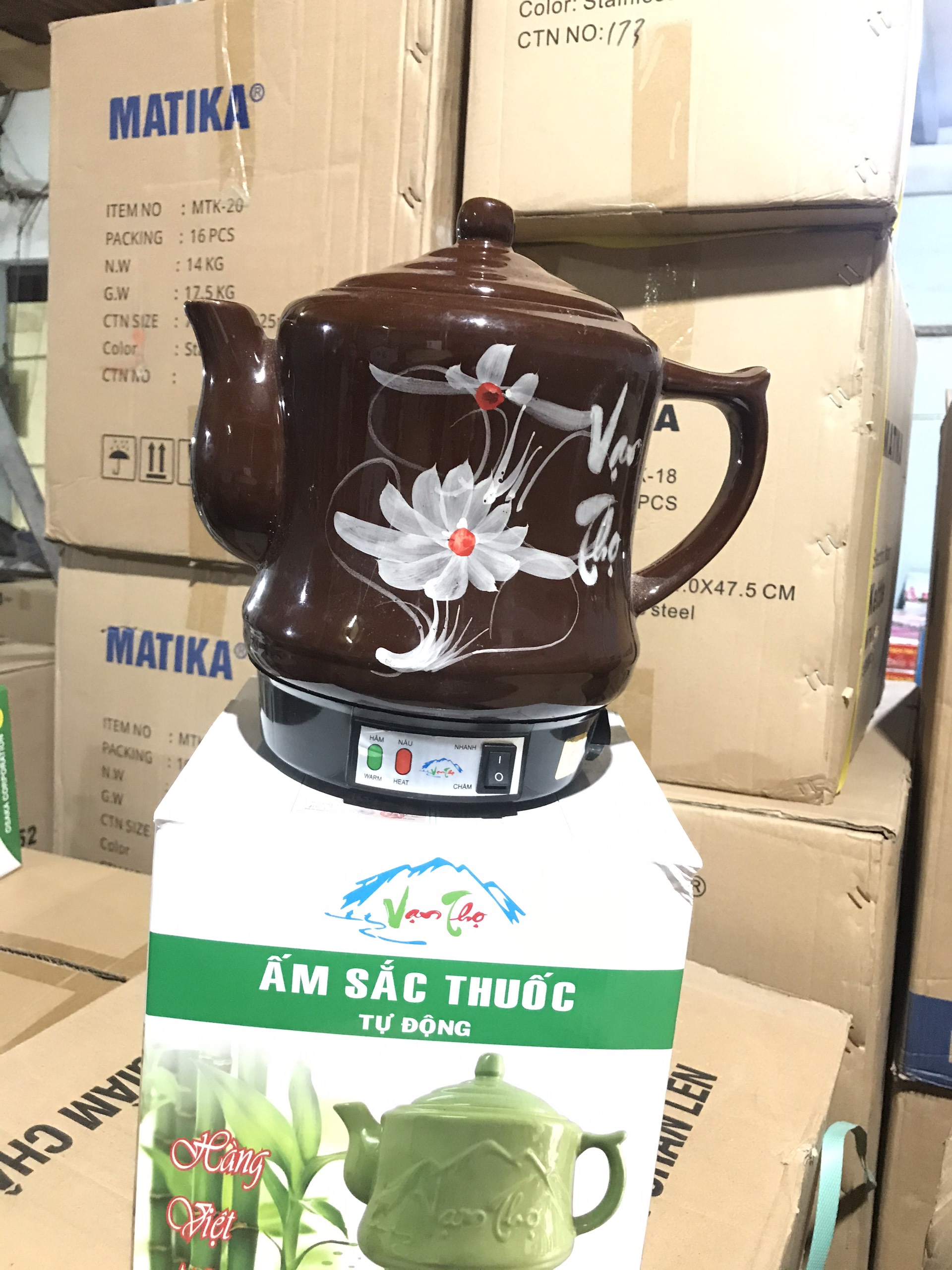 ẤM SẮC THUỐC ĐIỆN VẠN THỌ MT-218 2.8L