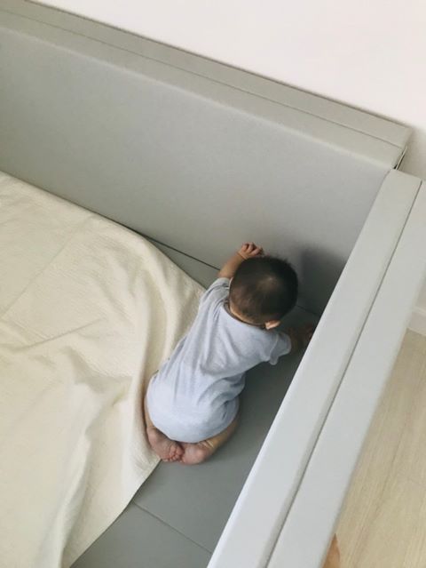 Giường Ngủ Cho Bé BonitaBeBe Bumper Bed High 160*140*h60cm Đa Năng - Nhập Khẩu Chính Hãng HQ
