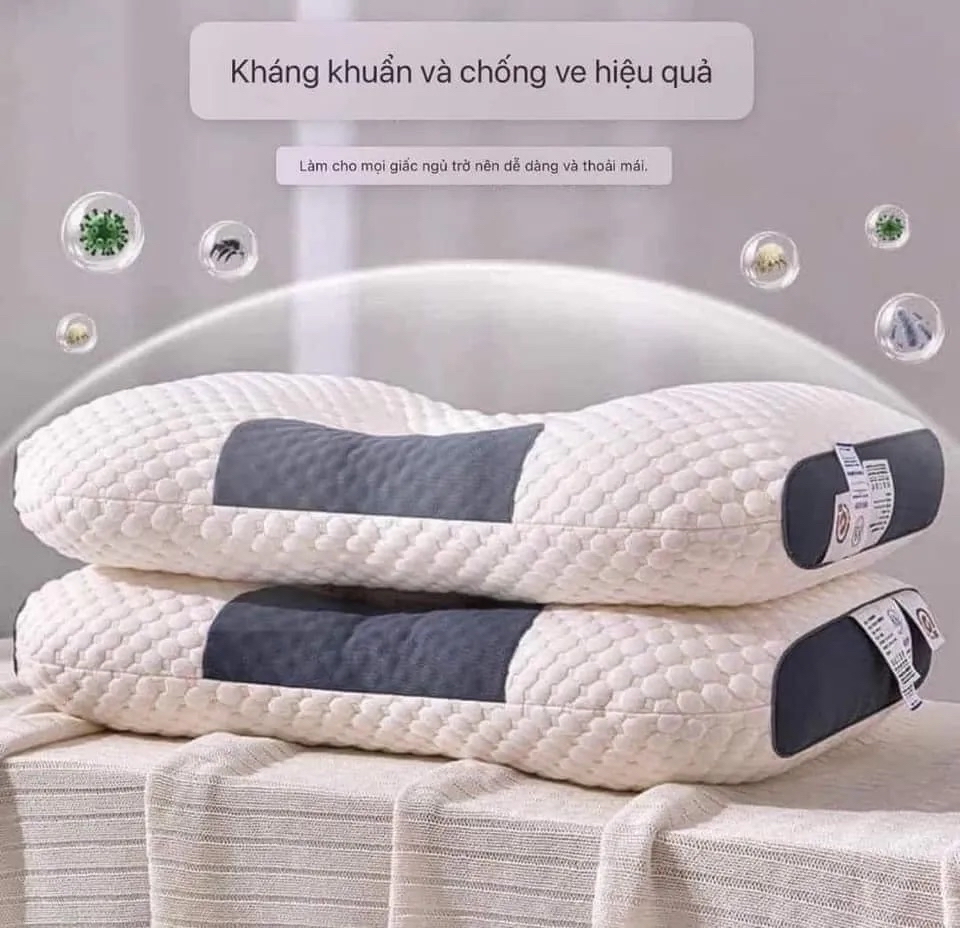 Gối spa chống đau mỏi cổ vai gáy