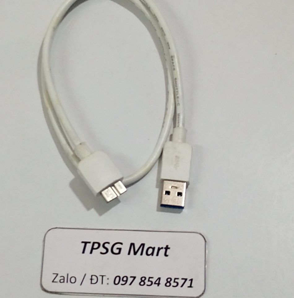 Cáp USB 3.0 - (USB3.0 AM to Micro-B Cable): 50Cm - 1m - 1.2m