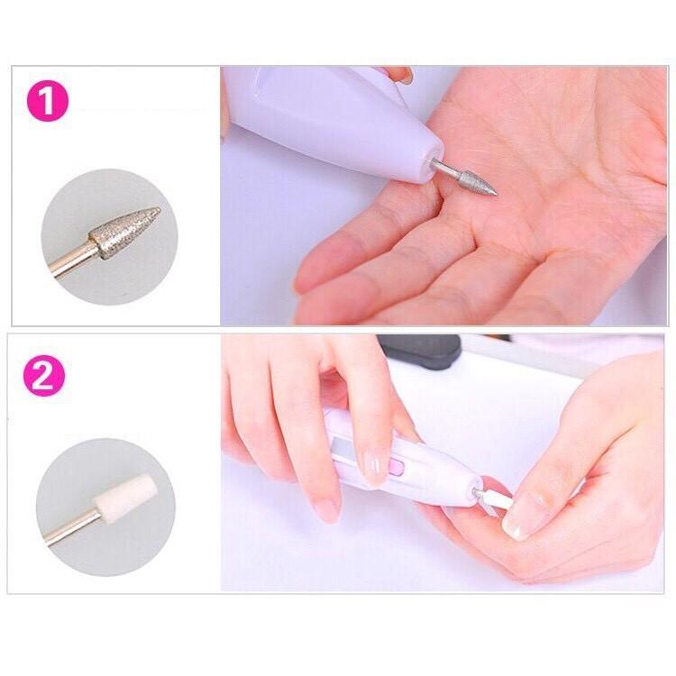 [HCM]Máy mài móng bằng pin