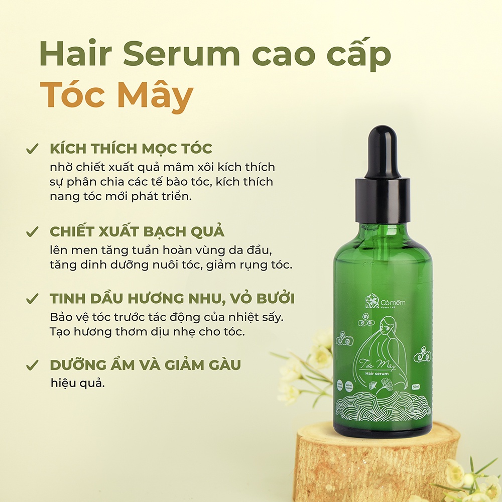 Serum tóc mây Cỏ Mềm