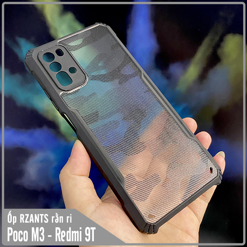 Ốp lưng cho Xiaomi Poco M3 - Redmi 9T rằn ri Rzants