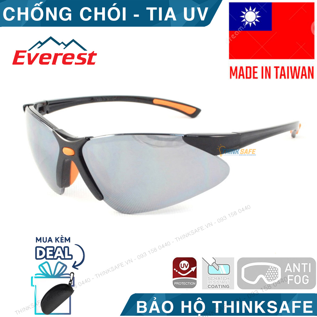 Ev304 black silver goggles UV anti-glare dustproof anti-fogging Road glasses-thinsafe