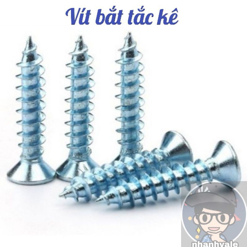 [HCM]Vít bắt tắc kê nhựa 2F 3F 4F 5F 6F 7F | 100g