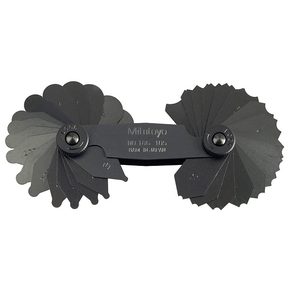 Bộ dưỡng đo bán kính mitutoyo 186-105 dải đo 1-7mm