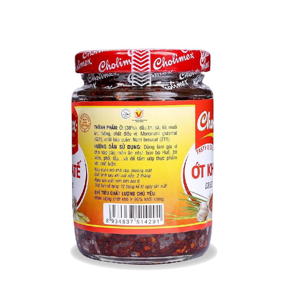 Ớt Satế Cholimex Hủ Thủy Tinh 150g